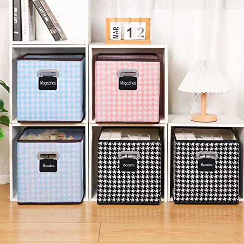 20 Basket Labels Clip On, Reusable Labels for Storage Bins, Removable Chalk Labels for Containers, Kitchen Closet Baskets and Storage Basket Holders with 2 White Chalk Markers - style: Rectangular 20