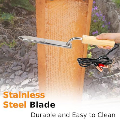 Beekeeping Tools Stainless Steel Uncapping Knife 12V Uncapping Knife Beekeeping Supplies