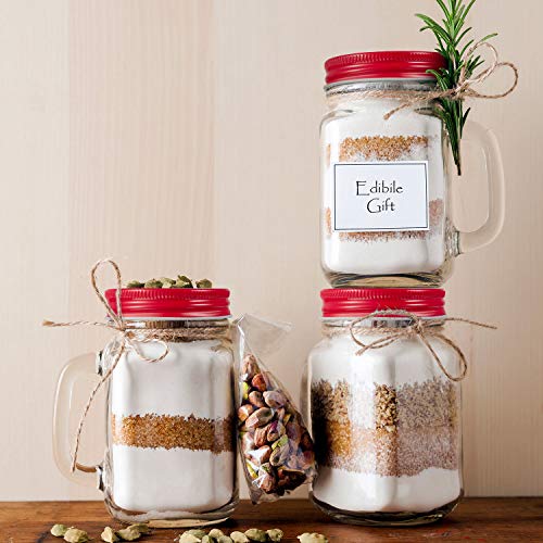 Chuangdi 30 Packs Mason Jar Lids Bulk Regular Mouth Canning Lids Leak Proof Secure Mason Storage Solid Caps(Red,Steel) - color: Red