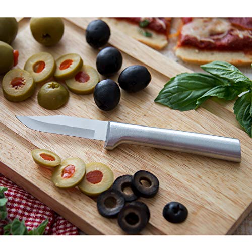 Rada Cutlery Paring Knife Galore Gift Set (S01), 3-Piece Knife Set, Stainless Steel Blades, Sliver Handle - color: Silver