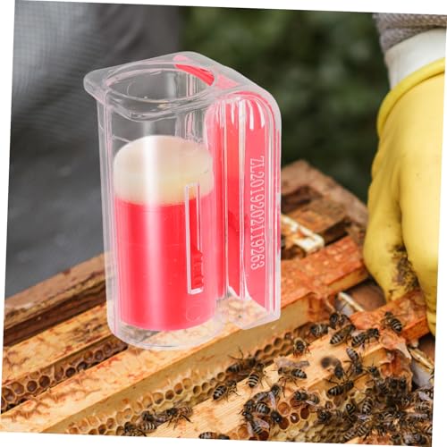 MERRYHAPY Queen Marking Bottle Leakproof Cap Plastic Bee Marker for Beekeepers Lightweight and User-Friendly Queen Clips for Efficient Bee Breeding and Research