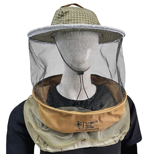Three-Layer Highly Ventilated Beekeeping Veil in Round HAT