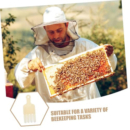 FAVOMOTO 2pcs Beekeeper Extracting Scraper Tool Jelly Scrape Pen 8-Row Hive Beekeeping Equipment for Honey Extraction and Hive Maintenance
