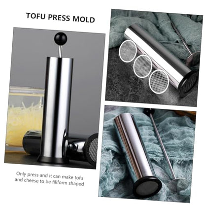 Stainless Steel Tofu Press Tofu Slicer Maker Kit 3 Mesh Sizes Easy to Clean