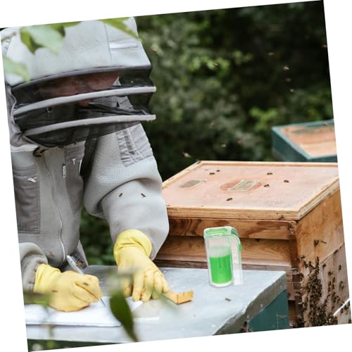 Sosoport 2pcs Marking Bottle Convenient Queen Rearing Tool for Beekeepers Plastic Bee Cage for Easy Identification Lightweight and Portable Beekeeping Accessory