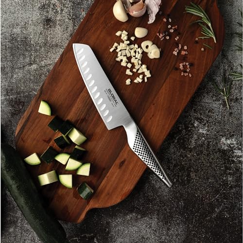 GLOBAL GS-91 5 1/2" inch, Vegetable Hollow Ground - size: 4.5"