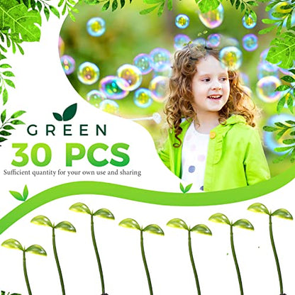 30 Pcs Mixed Style Flower, Grass, Butterfly Hair Clips and Barrettes - Plant-Inspired Hair Accessories for Women, Girls, School, Home, Party, Christmas (Bean Sprout Style) - style: Bean Sprout Style