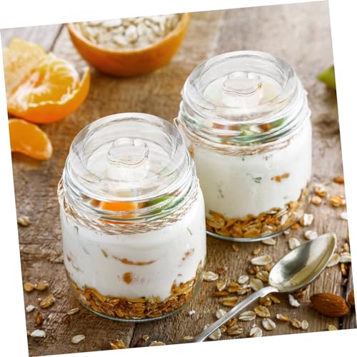 VICASKY Wide Mouth Mason Jar Fermenting Weight Heavy Glass Fermentation Lid for Pickles Sauerkraut Kimchi Reusable Household Fermenting Lid for Wide Mouth Jars Practical Canning Accessory