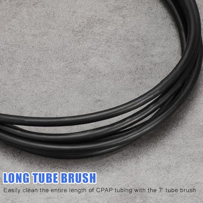 CPAP Tube Cleaning Brush 7ft Flexible Hose Cleaning Brush Kit Fits Most CPAP Tubing Hoses and Masks