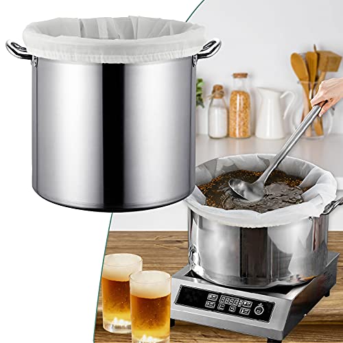 CONIE Nylon Straining Brew Bag for Beer & Wine Making - Food Grade Filter Bag - 18"x24" - size: 18"x24" Brew Bag-75Micron