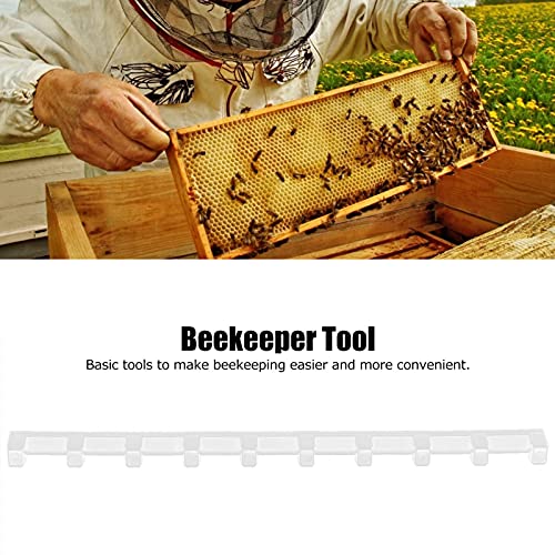 FTVOGUE Beehive Frame Clips, Plastic Beehive Spacers with Enhanced Durability for Beekeeping, and Stabilizes Frames, Ideal Tool for Beekeepers