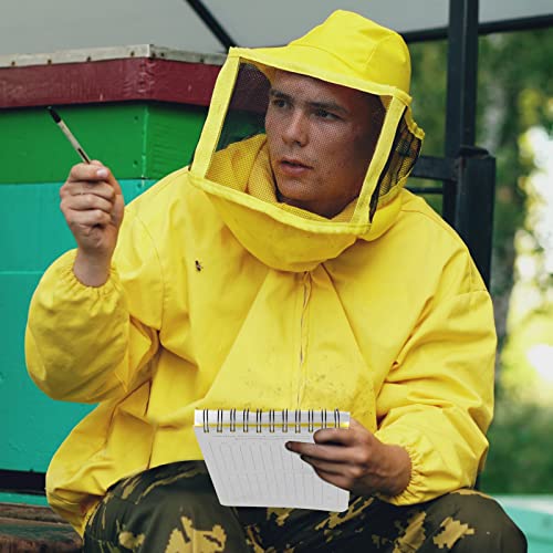 PerKoop 6 Pack Beekeeping Log Book Beekeepers Tracking Journal Beehive Log Waterproof Bee Hive Inspection Notebook Gift for Beekeepers Honey Bee Farming Tracker, 4 x 7.5 Inch