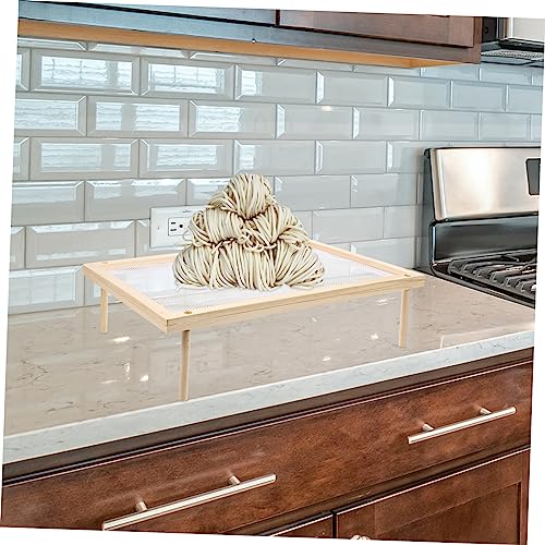 Large Pasta Drying Rack Mesh Vegetable Dryer Dish Drainer Fruit Drying Rack Noodle Holder