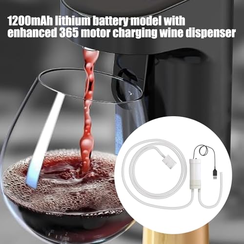 Electric Automatic Siphon Beer Liquor Transfer Pumps USB Rechargeable with Silicone Hose for Wine Home Brewing Beer Pumps
