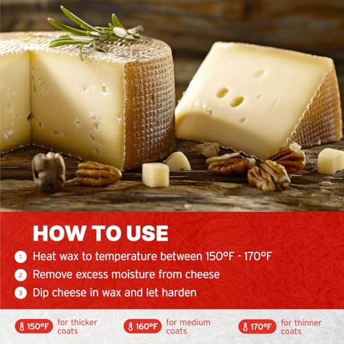 Blended Waxes, Inc. Cheese Wax Block - Clear - 1 Block