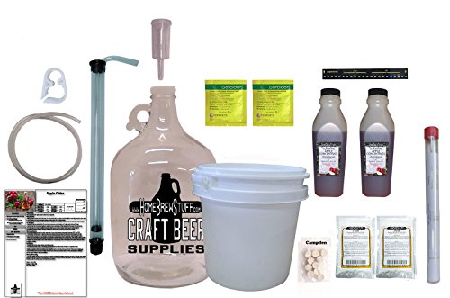 HomeBrewStuff One Gallon Table Top Nano-Cidery Hard Apple Cider Starter Kit
