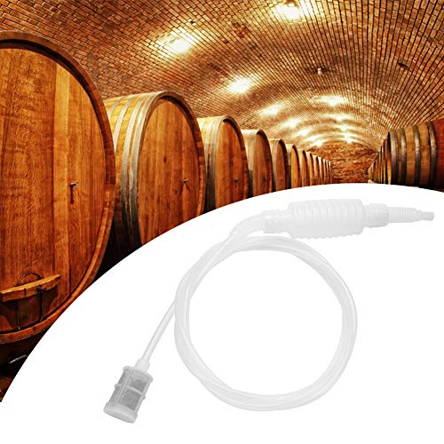 Home Brew Tube Pipe Hose Manual Wine Making Syphon Pump Wine Beer Brewing Making Tool