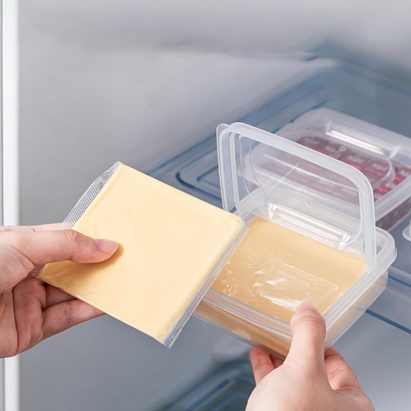 Food Grade Refrigerator Freezer Organiser Fruit Dice Cheese Boxes Dispenser Boxes Vegetable Storage Boxes