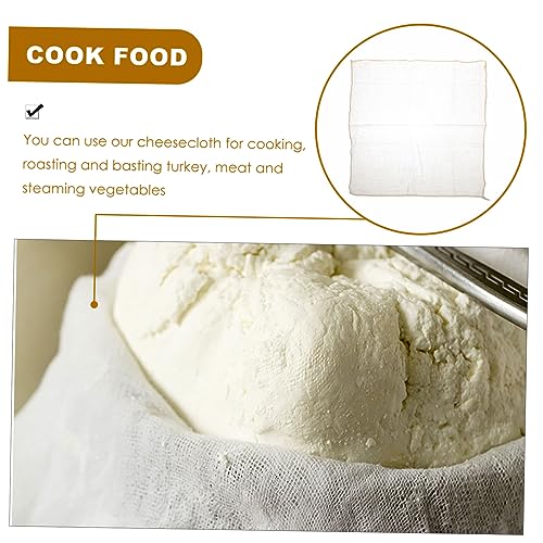 Housoutil 6pcs Cheesecloth for Straining, Tofu Press Cloth 100% Pure Cotton Reusable Cheese Cloth Fabric, Unbleached Ultra Fine Fabric