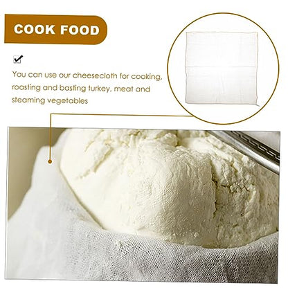 Housoutil 6pcs Cheesecloth for Straining, Tofu Press Cloth 100% Pure Cotton Reusable Cheese Cloth Fabric, Unbleached Ultra Fine Fabric