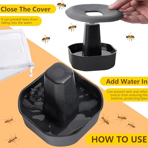 DECOHS 3 Sets/12Pcs Beehive Stands- Sturdy Beehive Feet Stands- Beehive Base Beekeeping Hive Support Tools for Outdoor Garden Beekeeper Workshop