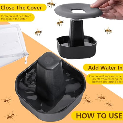 DECOHS 3 Sets/12Pcs Beehive Stands- Sturdy Beehive Feet Stands- Beehive Base Beekeeping Hive Support Tools for Outdoor Garden Beekeeper Workshop
