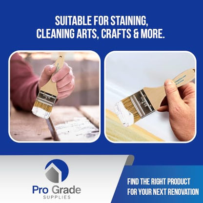 Pro Grade - Chip Paint Brushes - 24 Ea 2 Inch Chip Paint Brush Light Brown