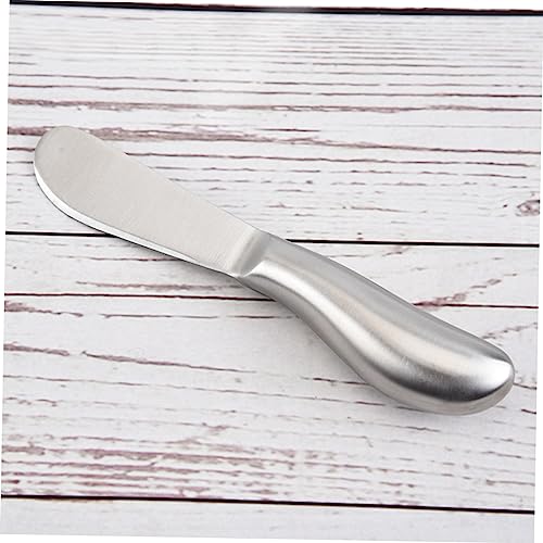 MAGICLULU Stainless Steel Cream Spatula Set 2-Piece Butter Spreader and Cheese Knife Kitchen Utensil for Baking and Icing Sturdy and Easy to Clean