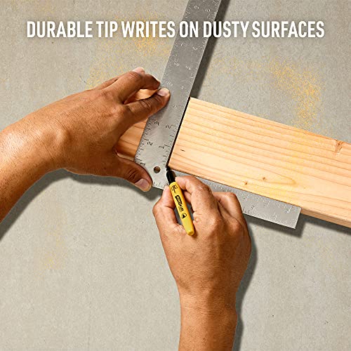 Avery Marks A Lot UltraDuty Bullet Tip Permanent Markers, Water Resistant Ink, For Jobsites and Tough Environments, 12 Black Markers (29840)
