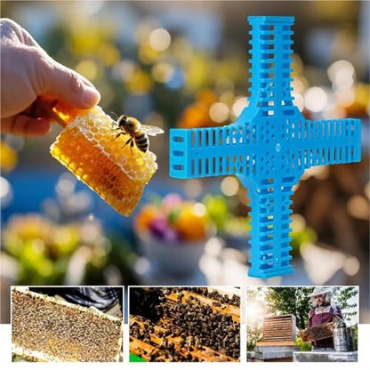 10pcs Queen Bee Cage Keeping Supplies Rearing Kit Portable Beekeeper Traps Isolation Equipment Frame for Transporting
