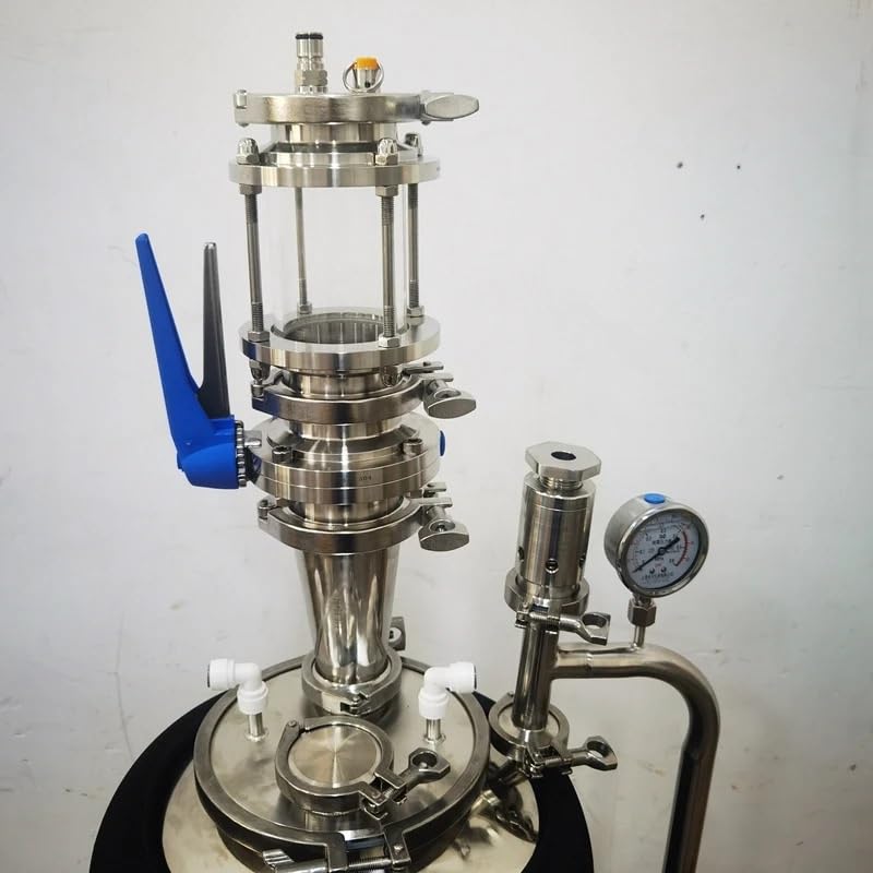 Oxygen Free Tri Clamp Dry Hopper Pro 3"TC Homebrew Fermenter Parts Fermenting under Pressure