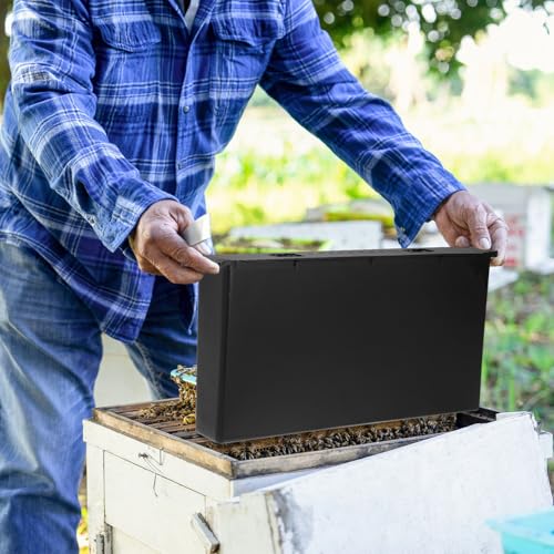 HARFINGTON Bee Hive Frame Feeder 6L Plastic Deep Frame Water Food Feeder Bee Pro Feeder for Beekeeping Feeding Equipment Bee Tools Beehive Supplies - size: 6L