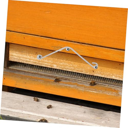 TOYANDONA 10pcs Beehive Frame Spring Clamp Connectors Beehive Frame Holder Spacer for Beekeeping Tools Sturdy Connection Accessories - size: 14.50X4.00X0.30CM