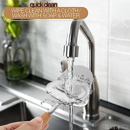 Stainless Steel Cheese Slicer Handheld - Flexible Blade Cheese Planer with Wooden Handle for Smooth, Precise Slicing —Durable, Easy-to-Clean Cutter for Block and Hard Dairy | Easy Slicing and Cutting
