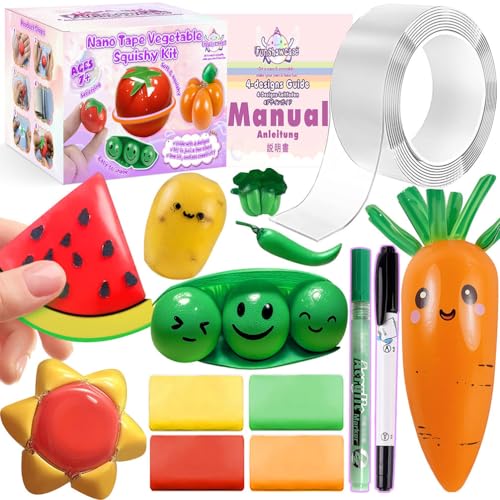 Nano Tape Squishy Kit DIY Vegetables - color: Nano Tape Vegetables