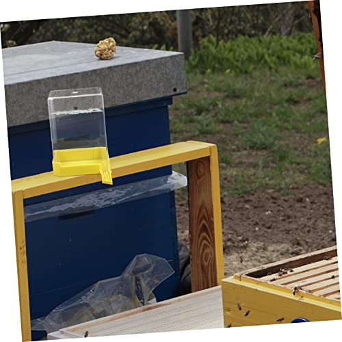 Bee Water Feeder Vertical Station Beehive Water Dispenser for Beekeeping Supplies Easy to Clean Bee Feeding Cup for Garden Use