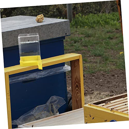 Bee Water Feeder Vertical Station Beehive Water Dispenser for Beekeeping Supplies Easy to Clean Bee Feeding Cup for Garden Use