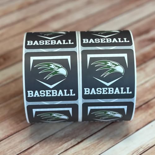 30-1000 Custom Stickers Personalized Labels on Roll, Customized Waterproof Stickers with Any Image Logo and Text. Custom Sticker for Business Logo Thank You Labels-Multi Shapes, Sizes, Backgrounds