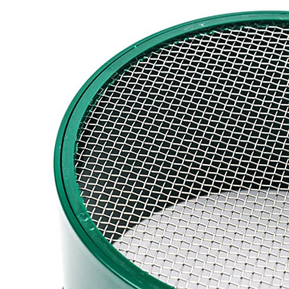 ASR Outdoor Gold Rush Sifting Classifier Sieve Mini 6 Inch Prospect Pan 10 Holes per Sq Inch - size: 10 Holes per Square Inch