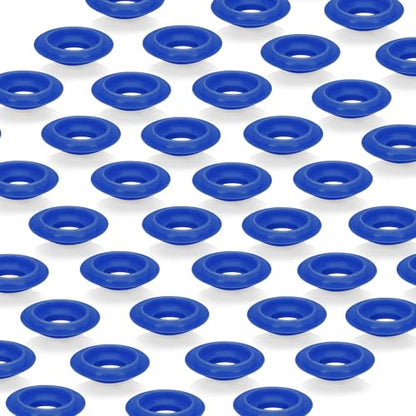 30Pcs Dopamine color Silicone Gaskets Washers Seals for Cap Swing Flip Top Bottle for Home Brew Beer Soda Bottle Sealing(flat,half cover) (Blue) - color: Blue