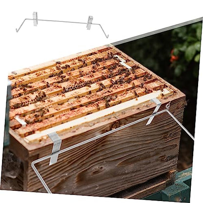 Beekeeping Frame Holder Adjustable Height Metal Bee Hive Stand for Beehives Useful Beekeeping Tool for Professionals and Beginners