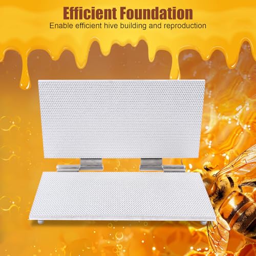 Comb Foundation Tool, 4.7mm Bee Wax Foundation Sheet Mold Casting Tool Wax Foundation Sheet Mold Casting Machine Beeswax Embossing Mold Press Mold for Beekeeping Supply 220 x 420mm