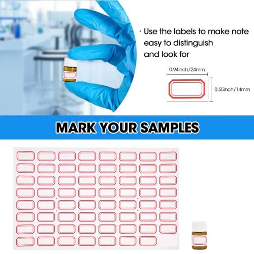 12PCS 2ml Amber Glass Vials with White Screw Caps and Plastic Stoppers, 1/2 Dram Leak-Proof Small Liquid Sample Bottles for Essential Oils, Perfumes, Reagents - color: AMBER, size: 2ml