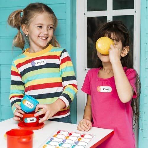 Kingtac 528 Pcs 1''x2.5''Milk Breast Bottle Labels,Baby Bottle Labels for Daycare,Food Grade Safety Stickers，Writable Label for Food Containers,Waterproof, Stain-Proof and Scratch-Resistant - color: Animal-1x2.5-528pcs