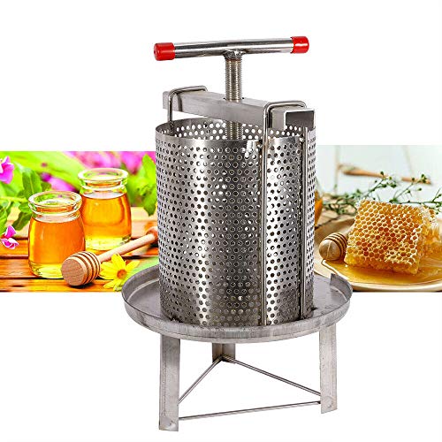 Manual Honey Press Extractor Household Honey Press Mesh Tool Stainless Steel Mesh Wax Press Beekeeping Tool