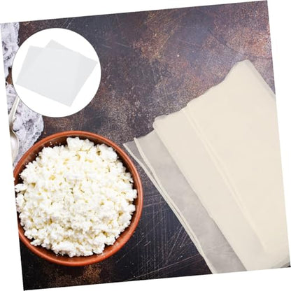 ABOOFAN Reusable Tofu Straining Cloth Fine Mesh Kitchen Cheesecloth for Draining Soy Milk Food-Grade Nylon Multi-Use Filter for Yogurt and Sauces