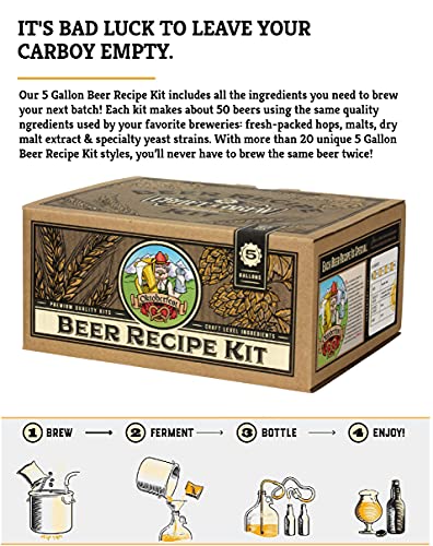 Craft a Brew - Beer Recipe Kit - Oktoberfest Ale - Home Brewing Ingredient Refill - Beer Making Supplies - Includes Hops, Yeast, Malts, Extracts - 5 Gallons - color: Oktoberfest Ale