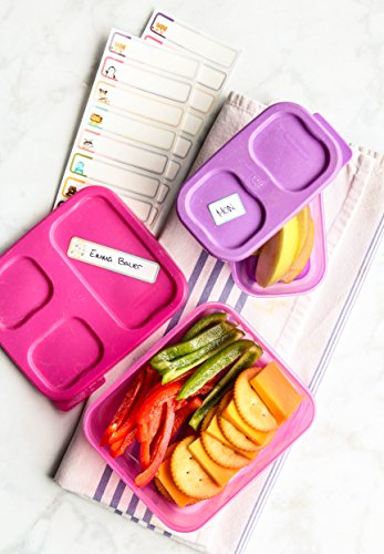 Bottle Labels, Write-On, Self-Laminating, Waterproof Kids Name Labels for Baby Bottles, Sippy Cup for Daycare School, Dishwasher Safe (Variety Pack, Set of 2) - color: Variety Set of 2