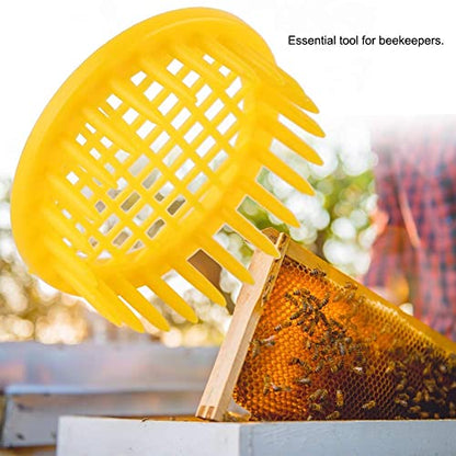 PayPie 6 Pcs Beekeeping Rearing Box Plastic Queen Bee Cages for Isolation of Queen Beel Beekeeping Equipment