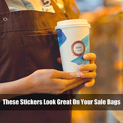 Outus 240 Pieces Canning Labels for Mason Jars 2 Inch Round Shaped Stickers Jar Lid Sticker Multicolor Meal Label for Back to School Supplies Home Glass Bottle Canned Kitchen Organization